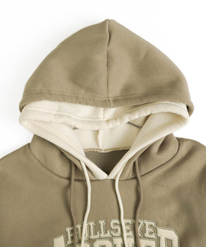 ダブルフードロゴビッグパーカー