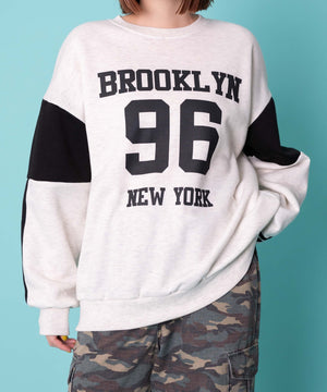 杢グレー　モデル:155cm F着用