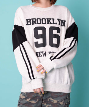 杢グレー　モデル:155cm F着用