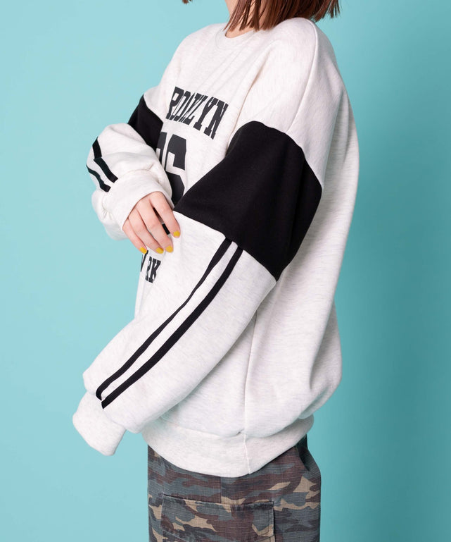 杢グレー　モデル:155cm F着用