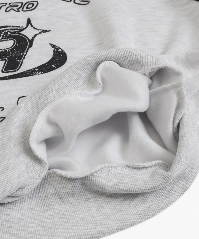 クロップドラグランパーカー