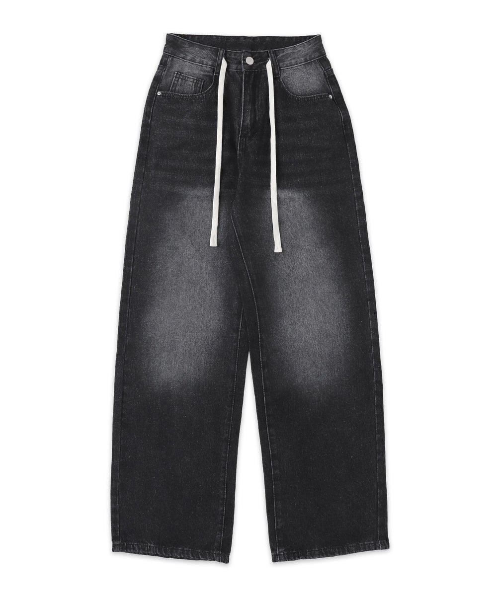 ドロストコードデニムパンツ