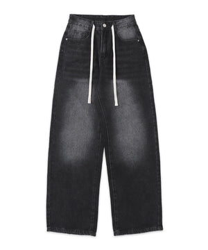 ドロストコードデニムパンツ