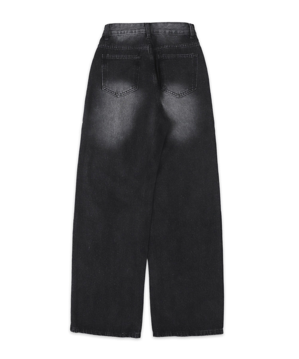 ドロストコードデニムパンツ