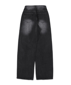 ドロストコードデニムパンツ