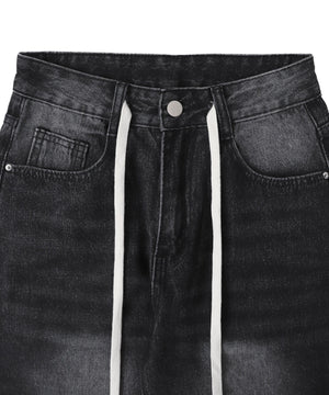 ドロストコードデニムパンツ