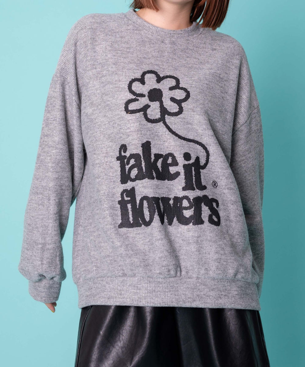 杢グレー　モデル:155cm F着用