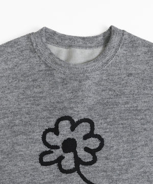 Fake　flowersニットPO