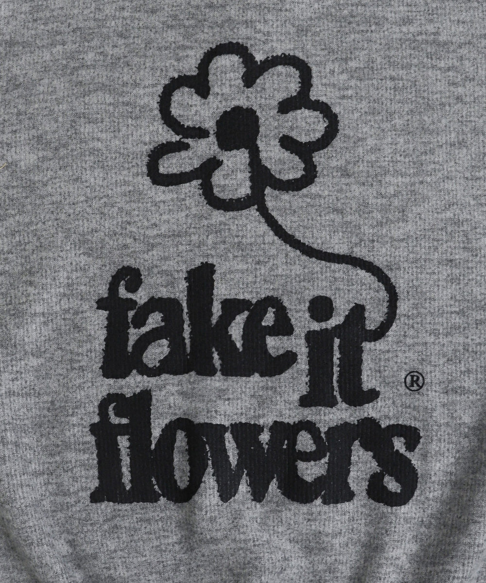 Fake　flowersニットPO