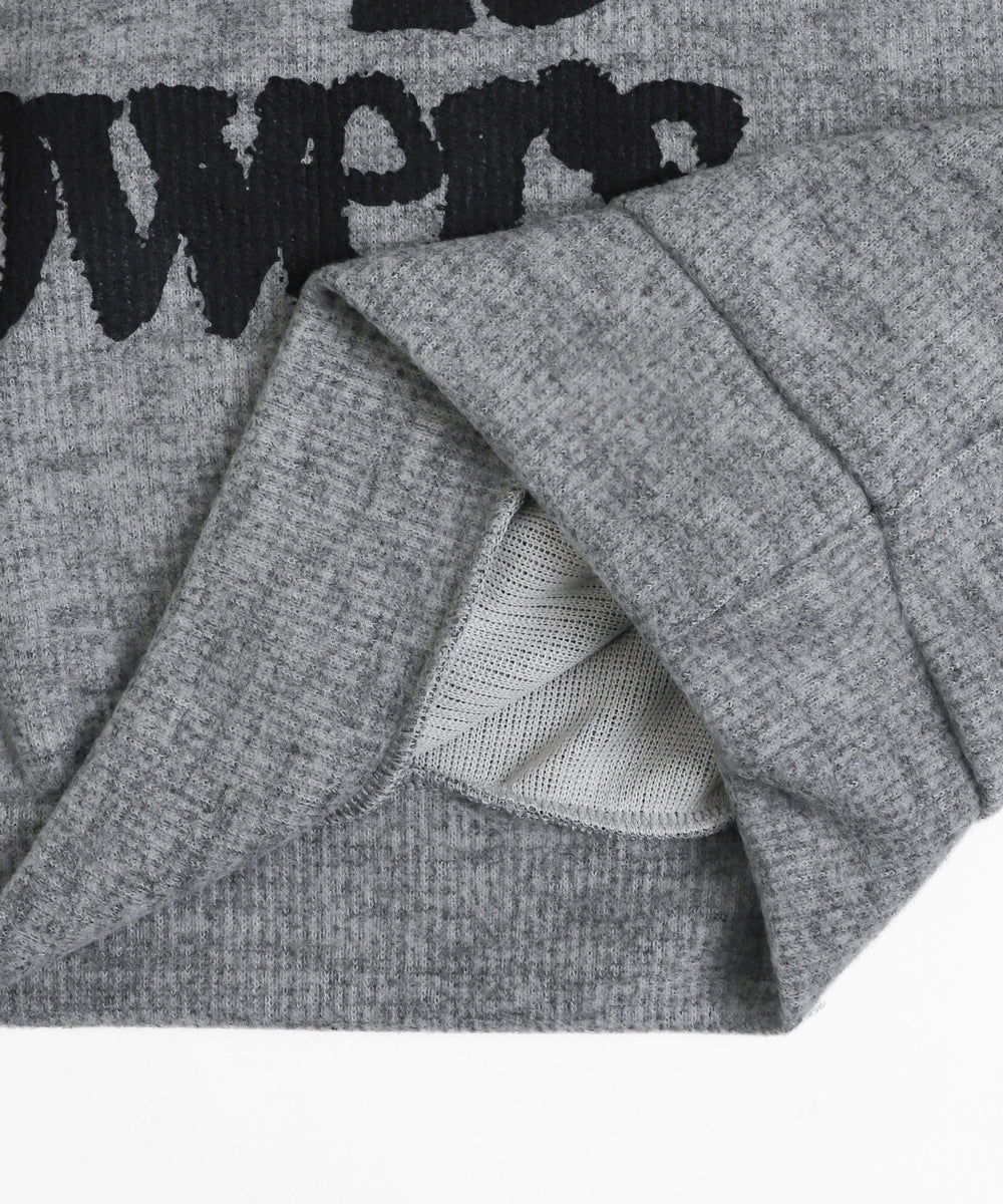 Fake　flowersニットPO