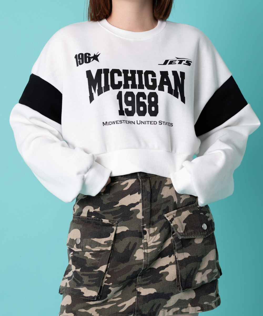 ホワイトアイボリー　モデル:155cm F着用