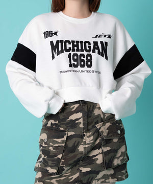 ホワイトアイボリー　モデル:155cm F着用