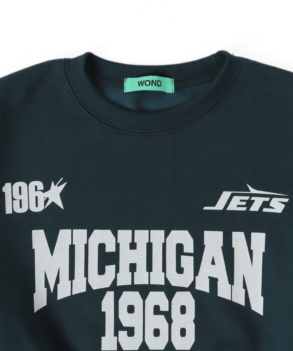 MICHIGAN裏起毛スウェット
