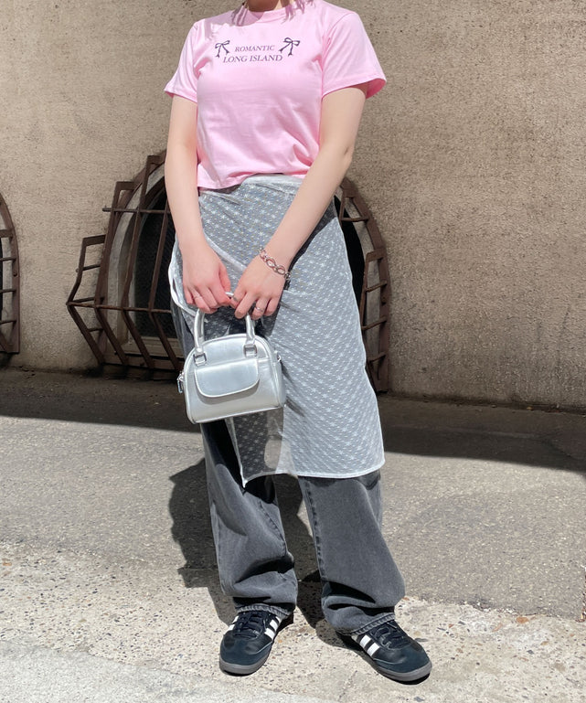 ピンク　モデル:155cm F着用