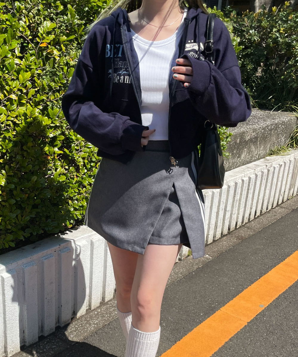 ネイビー　 モデル:155cm F着用