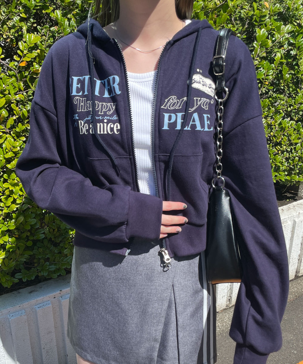 ネイビー　 モデル:155cm F着用