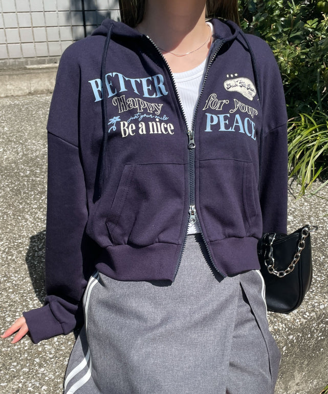 ネイビー　 モデル:155cm F着用