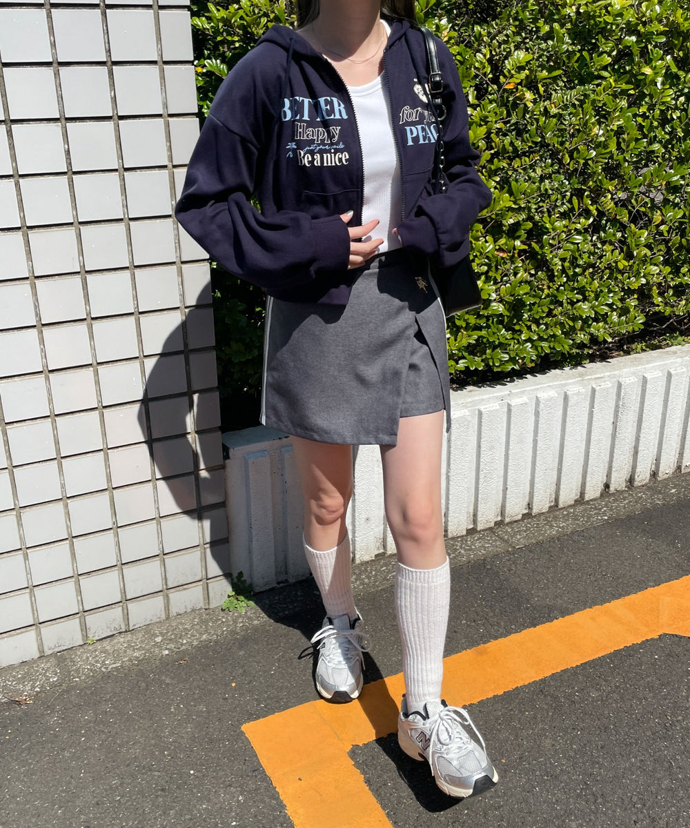 ネイビー　 モデル:155cm F着用