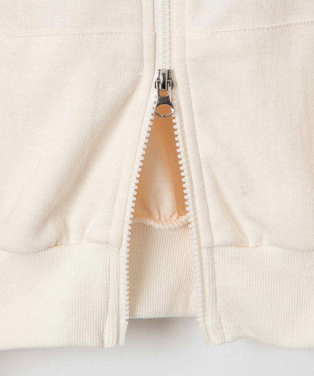 ロゴショートジップパーカー