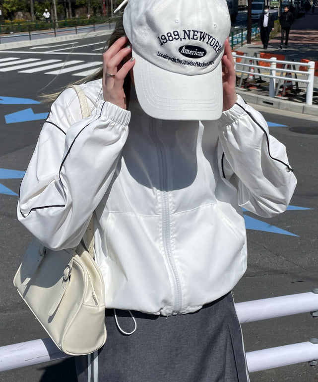 ホワイト 　モデル:155cm F着用