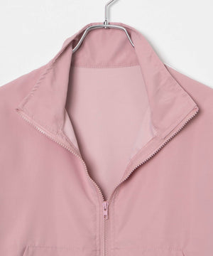 ナイロンショートトラックジャケット