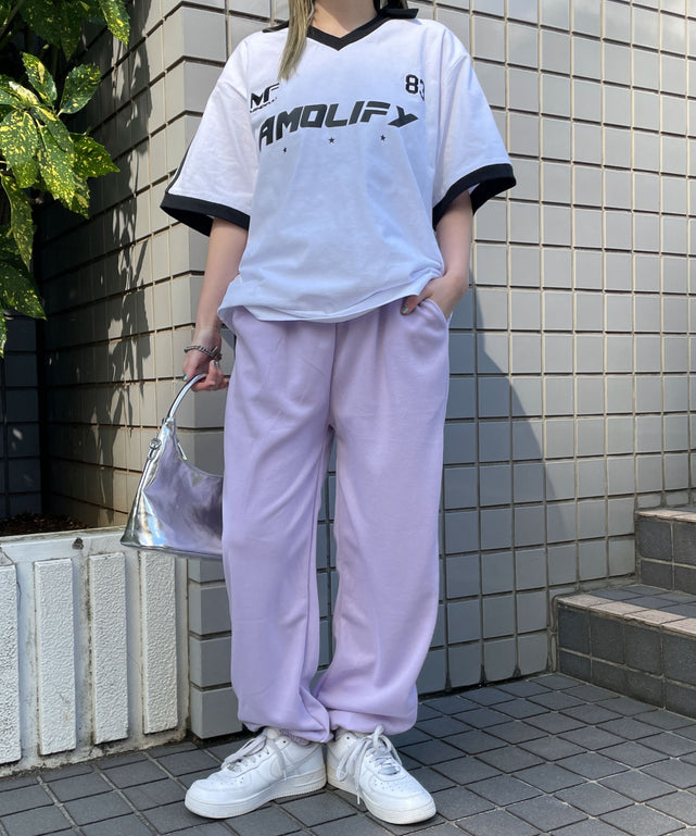 Lパープル　モデル:155cm F着用