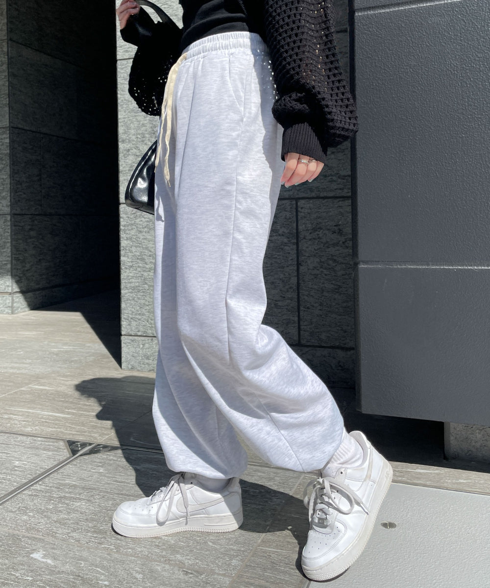 杢グレー　モデル:155cm F着用