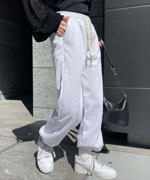 杢グレー　モデル:155cm F着用