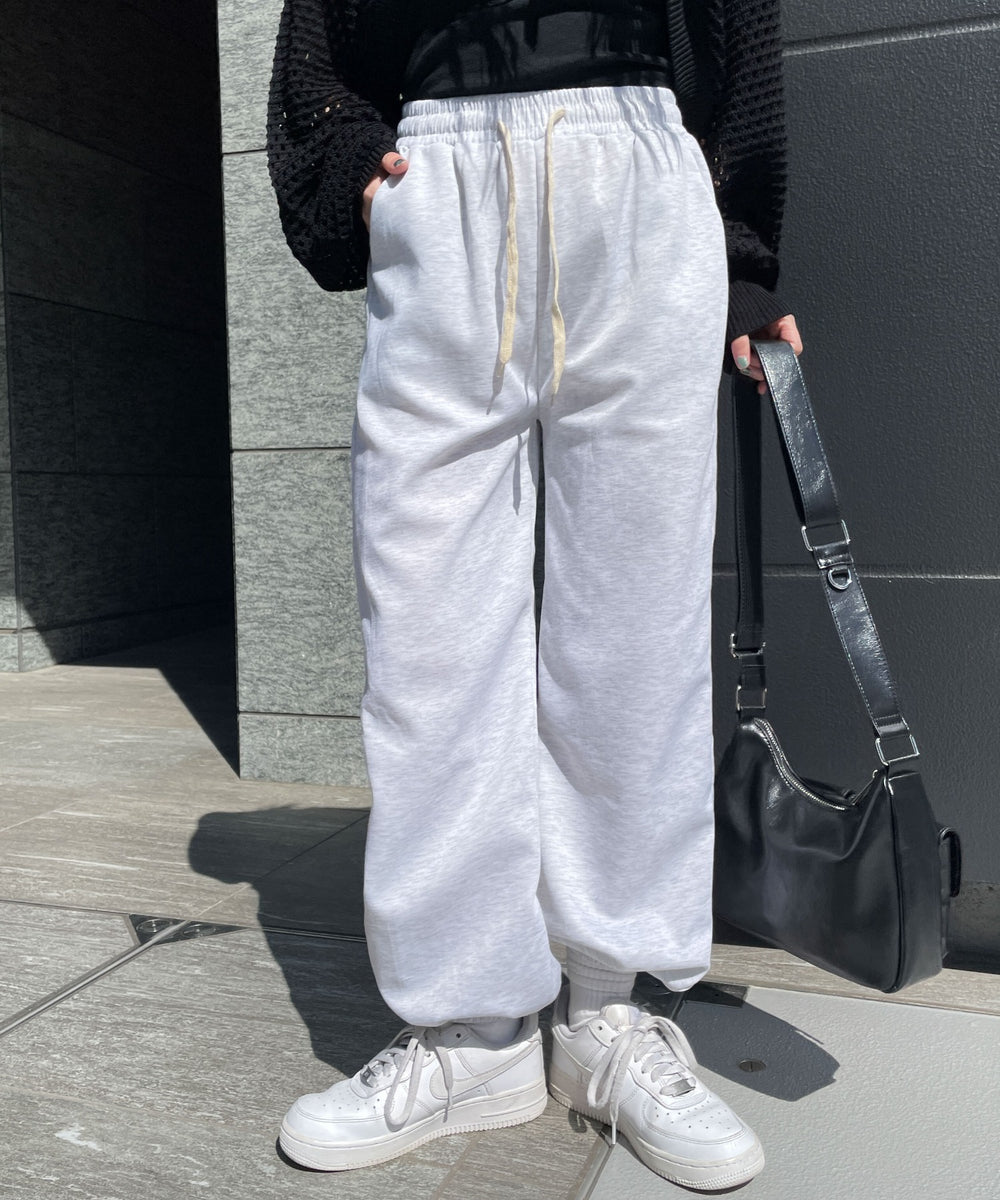 杢グレー　モデル:155cm F着用