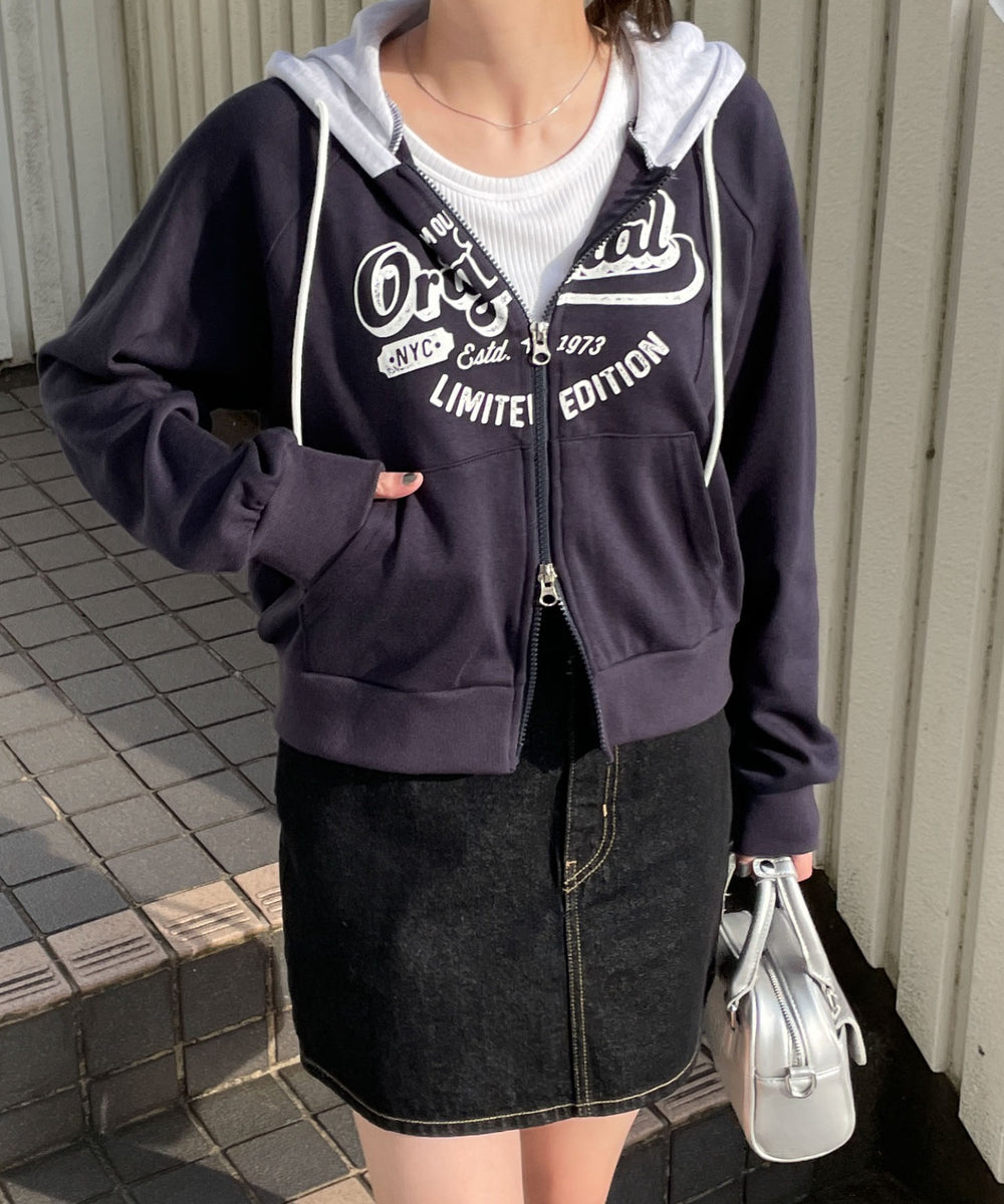 ネイビー　モデル:155cm F着用