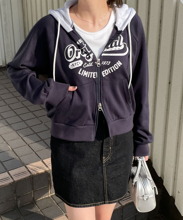 ネイビー　モデル:155cm F着用