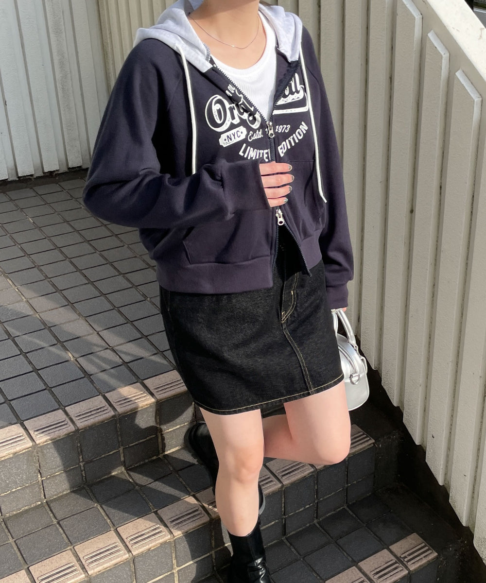 ネイビー　モデル:155cm F着用