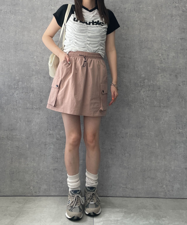 ピンク　モデル:155cm F着用