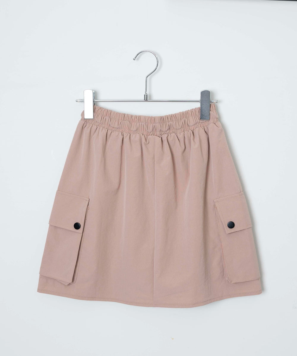 ナイロンカーゴミニスカート