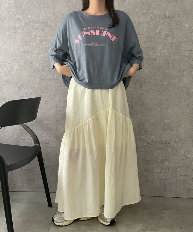 グレー　モデル:155cm F着用