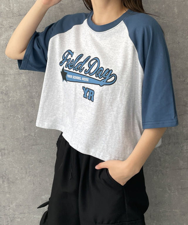 ブルー　モデル:155cm F着用