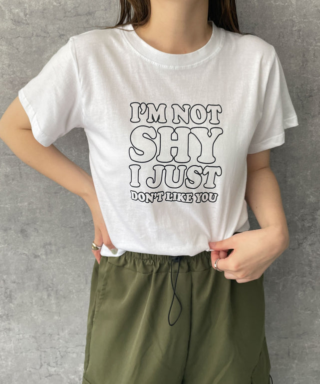 I＇m　not　SHY　Tシャツ【一部店舗限定】