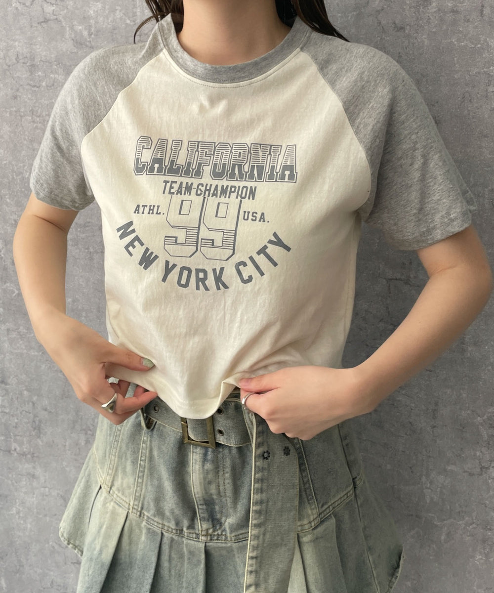 杢グレー　モデル:155cm F着用