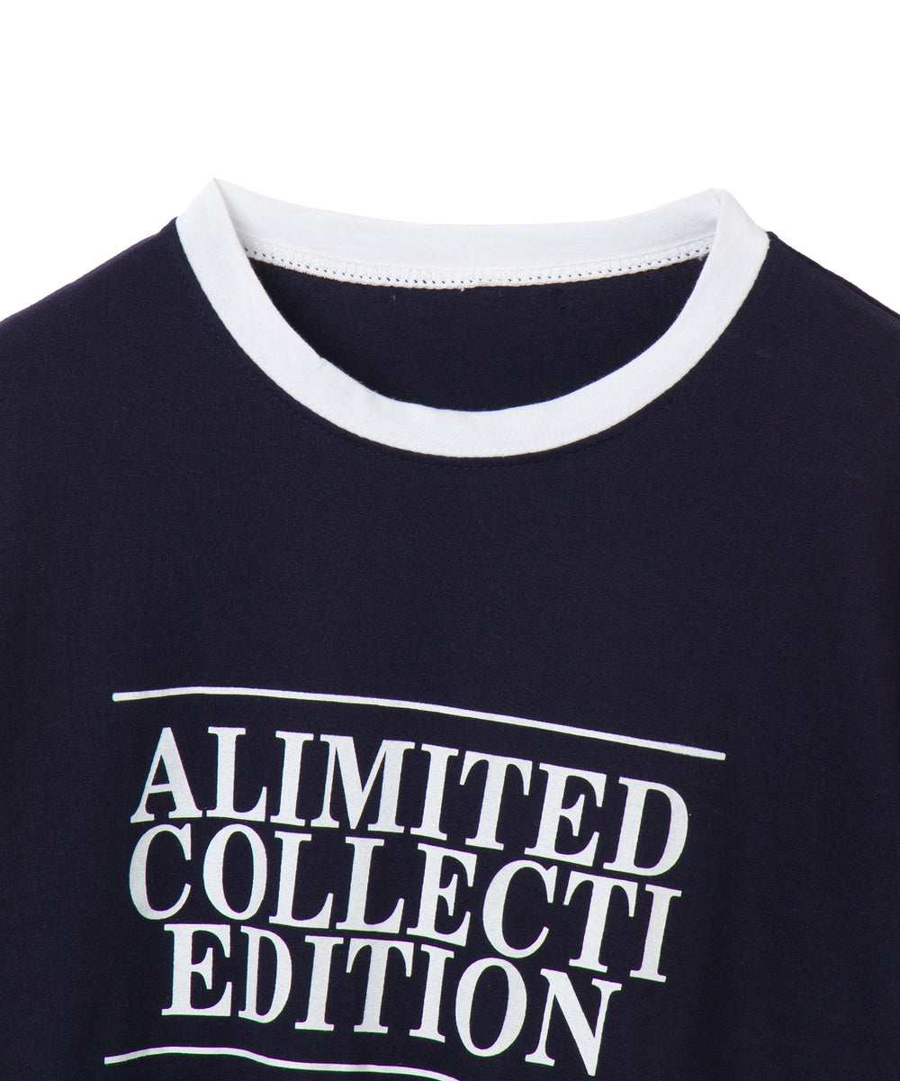 PARIS　パイピングTシャツ