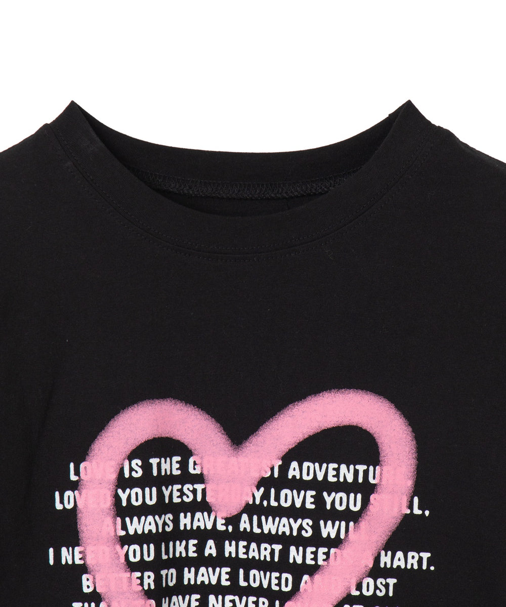 アソートハートプリントTシャツ