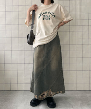 ホワイトアイボリー　モデル:155cm F着用