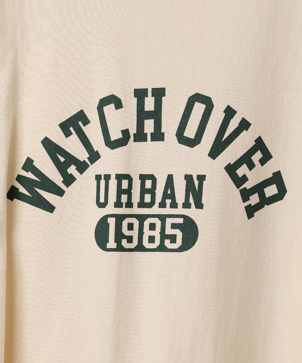 カレッジロゴプリントTシャツ