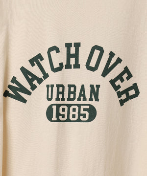 カレッジロゴプリントTシャツ