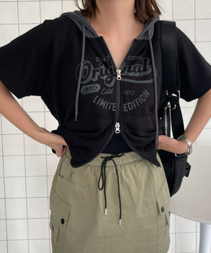 ブラック　モデル:155cm F着用