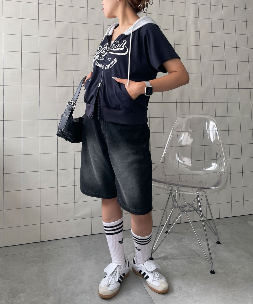 ネイビー　モデル:155cm F着用