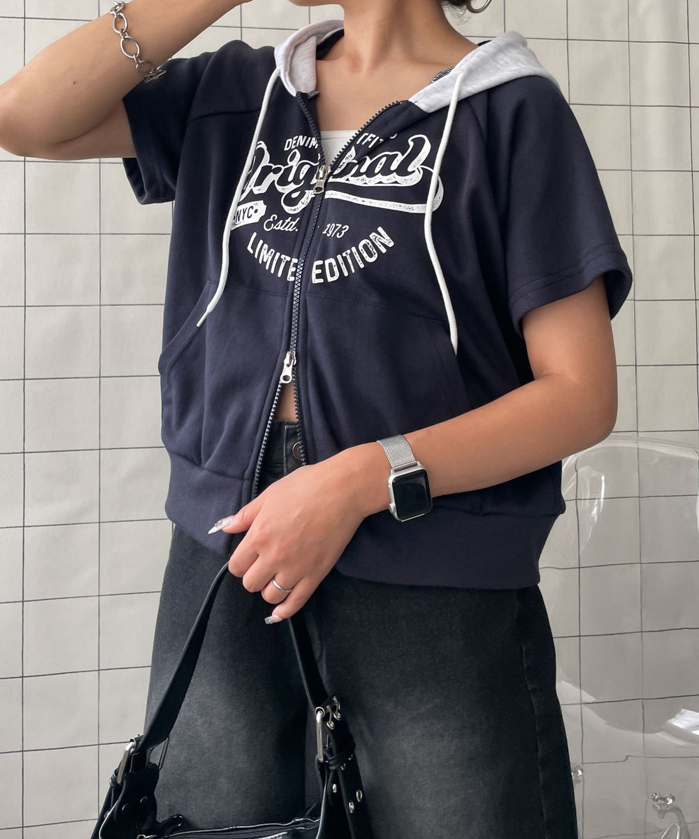 ネイビー　モデル:155cm F着用