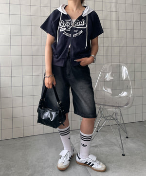 ネイビー　モデル:155cm F着用