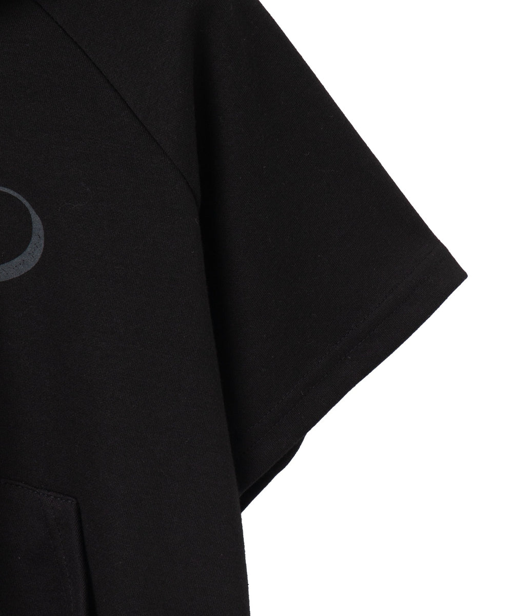 半袖ダブルZIPコンパクトパーカー