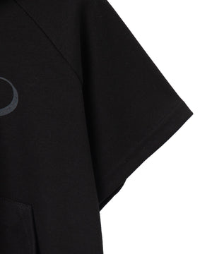 半袖ダブルZIPコンパクトパーカー