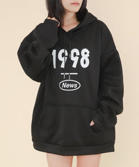 1998ロゴプリントパーカー